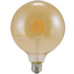 Żarówka dekoracyjna VintageAmber LED Filament G125 E27 WW 2000K 320lm