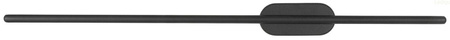 Kinkiet ścienny Slim czarny modern LED 80cm 15W 4000K
