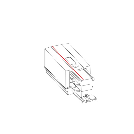Nowodvorski Złączka biała CTLS POWER END CAP RIGHT PE-R 