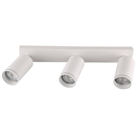 Lampa ścienno-sufitowa PARIS 3 GU10 Biała