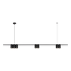 Lampa wisząca (listwa) GENESIS BLACK 7xGU10