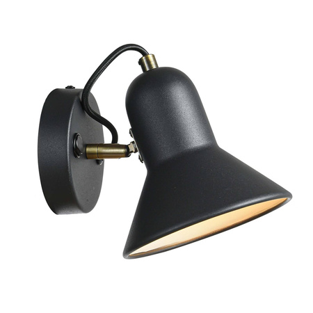 Astama kinkiet czarny LP-1122/1W BK