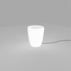 Nowodvorski Lampa przenośna zewnętrzna biała FLOWERPOT S 