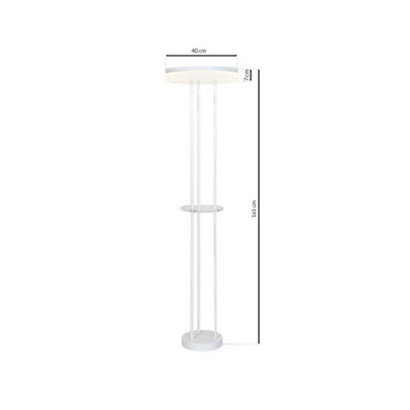 LAMPA STOJĄCA RING 24W LED