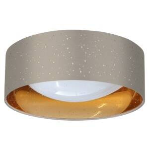 Plafon LED TULUZA taupe-złoty 18W 4000K