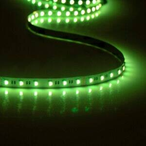 Zestaw: taśma LED 24V 5m RGB+4000K IP20 pilot, zasilacz, sterownik