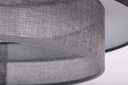 Stylowa lampa podłogowa w kolorze czarno-szarym K-5175 z serii ETELA