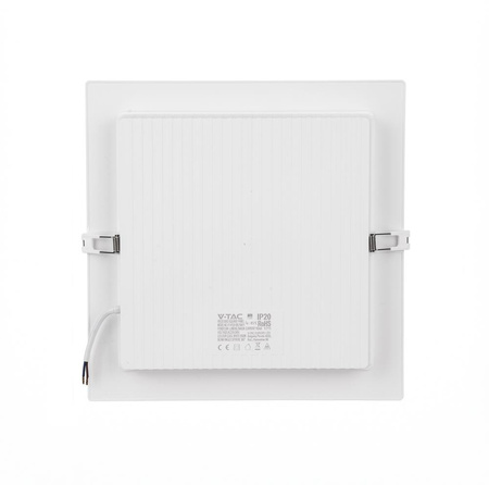 Panel Wpuszczany V-TAC 18W LED SAMSUNG CHIP Kwadrat 295x295mm VT-61024SQ-S 6500K 2640lm