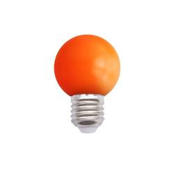 Lampa LED kolor ORANGE  E27 2W