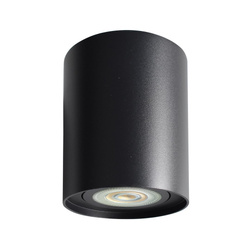 Milagro Oprawa sufitowa Tuba Bima Spot Round Black