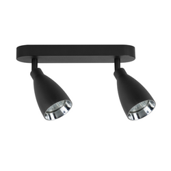 Light prestige Campana 2 spot czarny LP-3103/2WS BK