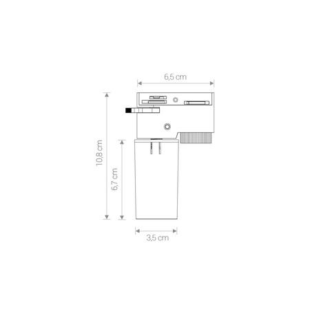 Nowodvorski Akcesoria montażowe CAMELEON ADAPTER PROFILE 