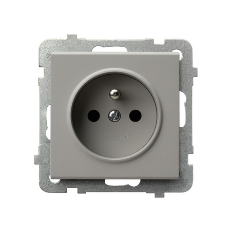 Ospel Sonata Kaszmir Gniazdo pojedyncze z uziemieniem GP-1RZ/m/82