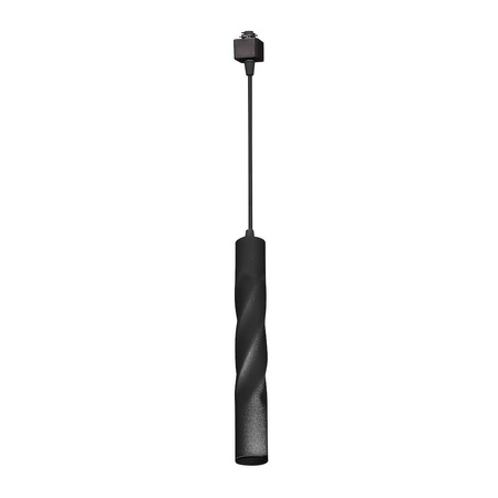 Lampa wisząca szynowa 1- fazowa TRACK PENDANT TWISTED BLACK 3W LED