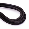 Przewód w oplocie kabel z wtyczką 2m czarny