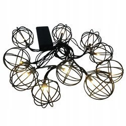 Girlanda Led na baterie 2xAA Loft 2m czarna