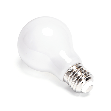 Żarówka Filamentowa mleczna 330°LED A60 E27 6W 6500K 