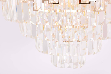 Żyrandol K-8175 z serii CAMERON GOLD