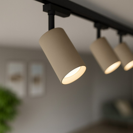 Oprawa Pipe Track Beż 1xGU10