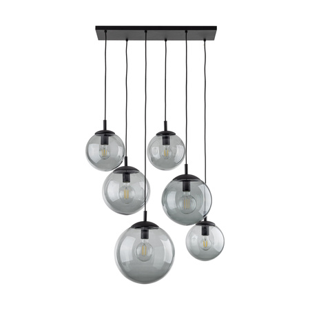 Lampa wisząca ESME Graphite 6xE27