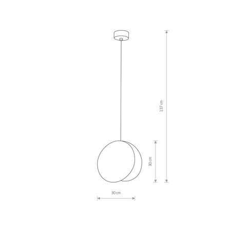 Nowodvorski Lampa wisząca złota WHEEL