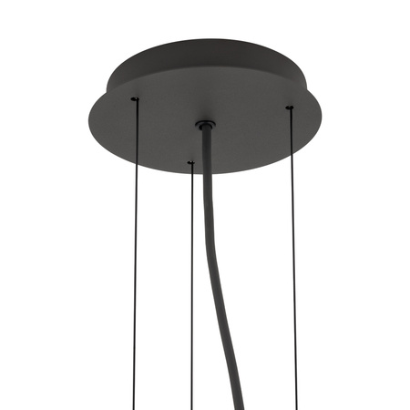 Lampa wisząca SATELLITE umbra grey S  38cm 11227 Nowodvorski