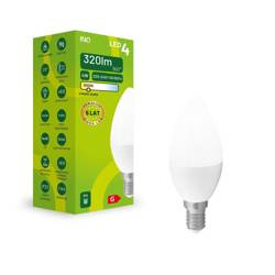 LED C37 E14  4W ŚWIECA 320lm 4000K INQ