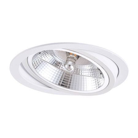 Nero oczko podtynkowe ruchome białe LP-4424/1RS WH movable