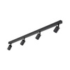 Tk Lighting NEX BLACK lampa sufitowa  4XGU10
