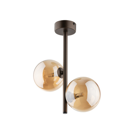 Lampa sufitowa ESTERA Brown 2xG9