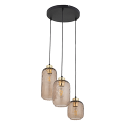 Lampa wisząca PESCARA 3xE27 koło
