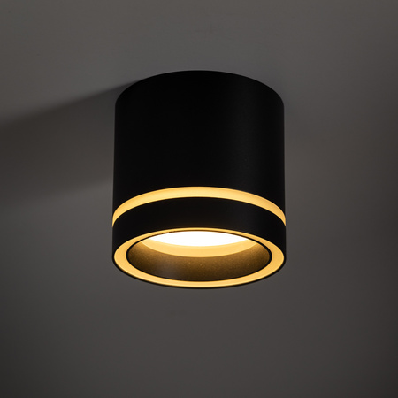 Lampa sufitowa JET Black 1xGX53