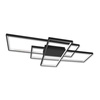 Plafon lampa LED Galaxis Pegaz 130W 105x50x8 cm czarny + pilot