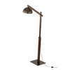 Lampa podłogowa OSLO BROWN 1xE27