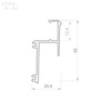 LED GK4-1 Profil 1000 mm biały lakierowany (nr kat 9640110)