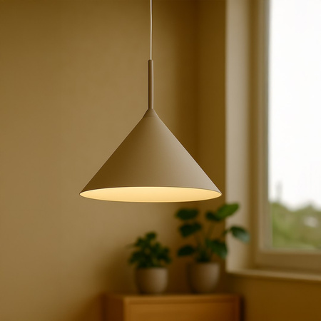 Lampa wisząca CAPITAL TAUPE Ø46cm 1xGX53