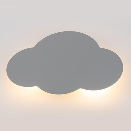 Tk Lighting CLOUD kinkiet SZARY 2xG9