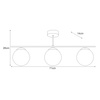 Lampa sufitowa K-5412 z serii GRAND