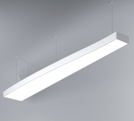 Oprawa MI-WAVE-01, zwieszana, 107W, 4000K, bez zasilacza, 24VDC, IP20, biały lakier mat RAL9010