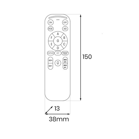 Pilot do magnetic track 10mm, 2,4G bluetooth