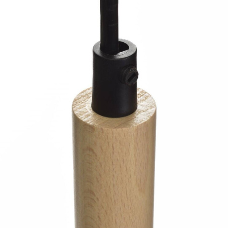 Lampa wisząca TAYLOR BLACK 1xE27 60W czarna