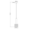 Light prestige Amo 1 lampa wisząca czarna LP-0702/1P BK