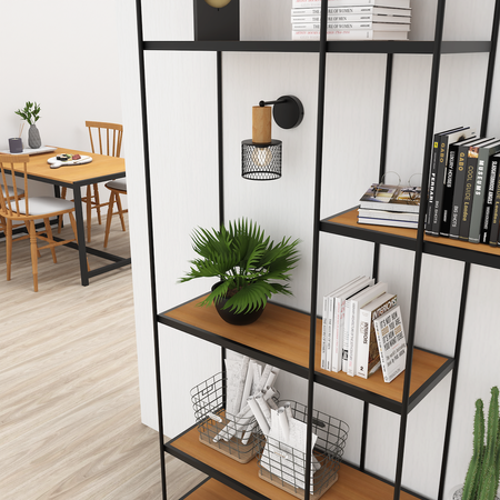 Kinkiet SOBRESA 1xE27 czarny Loft