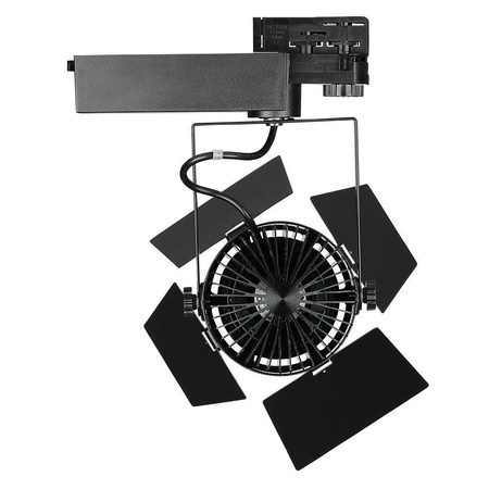 Oprawa Szynosystem 3F V-TAC 33W LED SAMSUNG CHIP CRI90+ Czarna VT-433 4000K 3000lm 5 Lat Gwarancji