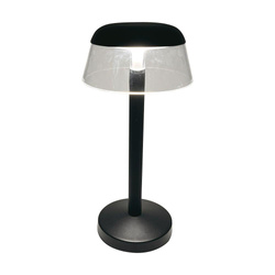 Lampka Biurkowa Nocna V-TAC 3W LED 28cm Ładowanie USB Ściemnianie Czarna