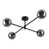 Lampa sufitowa SARIUS Black/Graphite 4xG9