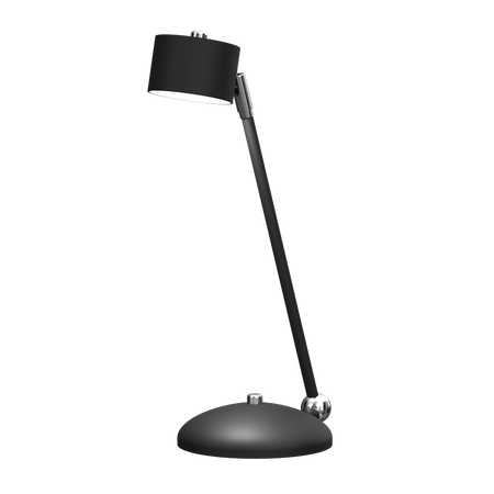 Lampka biurkowa ARENA BLACK/SILVER 1xGX53
