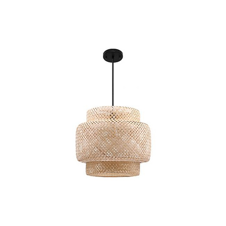 Lampa wisząca Poli bambusowa 40cm 1xE27 