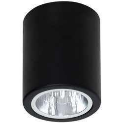 Oprawa sufitowa natynkowa tuba Downlight Ø 10cm czarna