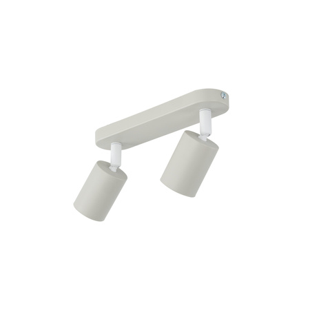 Lampa sufitowa beżowa Livia 2xGU10